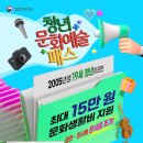 청년문화예술패스로 콘서트 관람도 가능! 이미지