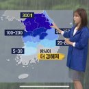 내일까지 예상 강우량 이미지