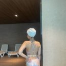 배럴 내돈내산 한달 착용후기 팜트리 리플렉션 핑크 강습용 실내 수영복 추천