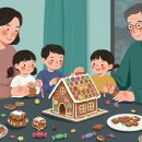 쿠키 하우스 만들기 A | 2025년 7월 강남구 &#39;가족사랑의 날&#39;: 집에서 만드는 달콤한 DIY 과자집!
