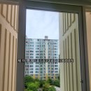 한진로즈힐1차 | 경남 거제 통영 유리창청소. 한진로즈힐비치 1차 아파트 창문 청소와 미세방충망 교체