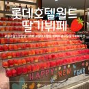 빈이푸드 | 〔잠실〕롯데호텔월드 더 라운지 앤 바 딸기 뷔페 2026 주말 1부 내돈내산 후기