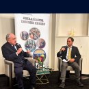 ALLATRA 국제사회운동 커뮤니케이션부장 발레리아 스미안, 워싱턴 외교 행사에서 필리핀 주미대사 로무알데스와 재회 이미지