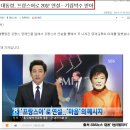 박근혜 프랑스 기립박수, 철도 민영화 때문 이미지