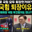 탄핵 직전 국힘 퇴장한 이유? 이미지