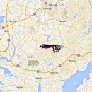 신월마을 진입로 | 땅끝기맥1구간(병동~바람봉~각수바위~장산재~소반바위산~큰재~덕룡재~기동재~계천산~오두재)2014.10.05