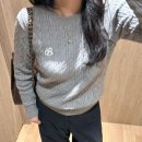 J.H 당구클럽 | 간절기 필수템 니트! 비플랫베네통 라운드 꽈배기니트 후기 및 코디 (bflatbenetton)