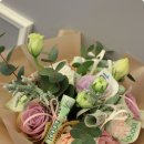 프렌치 스타일 유러피안 꽃다발 이미지