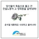 당신들이 죽음으로 몰고 간 건설노동자 고 양회동을 살려내라 이미지