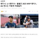 (야구) 올해 리그 MVP... 한화 노시환 vs NC 페디 2파전 이미지