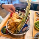 갓 튀긴 튀김이 산처럼 쌓인 텐동과 일본식 아침 메뉴를 Missing Spoon에서 먹고 왔어요! 고든 맛집