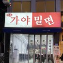 모아원조국밥 | [부산 시청 맛집] 감칠맛 폭발! 밀면 맛집 '원조가야밀면' 솔직 후기