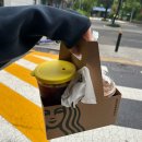 쁘띠마롱 | [스타벅스] 가을신메뉴 / 헤이즐넛마롱라떼 / 아이스커피 / 쁘띠까눌레 솔직후기