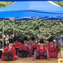 곽재우 와 17 의병장 중 죽유 오운 선조님 배향 향사 이미지