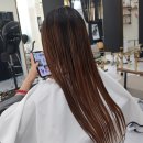 헤어컷 야간 이미지