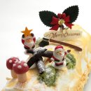 크리스마스 케익 만들기 이미지