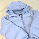 퍼플퍼피 | 노스페이스 화이트라벨 하늘색 에코 다운 패딩 후기