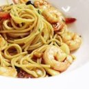 봄동 파스타 레시피 오일파스타 만들기 재료 올리브오일 스파게티 만드는법 새우 요리 이미지