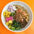 커스텀 샐러드 | 강남역 혼밥 샐러드 올라포케 강남점 커스텀포케와 훈제오리 후기