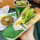 서브웨이 5월 한정 메뉴, 오이 샌드위치 실물 이미지