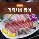 가락시장 방어 그리고 소고기까지 즐기고 온 내돈내산 후기 !