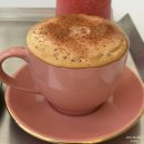 씨유 평택고덕수변점 | 평택 고덕 카페 분위기 좋은 아우라_카푸치노,딸기쥬스, 치즈 케이크 먹은 후기