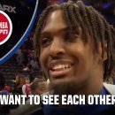 Espn : Tyrese Maxey kept it : simple on Joel Embiid 인터뷰 이미지