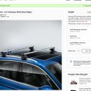 2022 Audi Q5 Roof Rack (미사용 새제품) 이미지