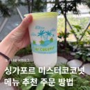 미스터 - 옹진군 | 싱가포르 미스터코코넛 후기! 메뉴 추천 주문 방법 가격 창이공항 매장 위치