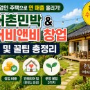 농어촌민박별한말 | 🏡 농업인 주택으로 연 매출 올리기!농어촌민박 & 에어비앤비 창업 비용, 자격요건, 운영 노하우 총정리
