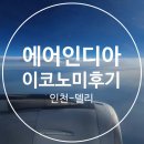 스타인디아 | 에어인디아 후기 이코노미 기내식 분위기(인천-델리)
