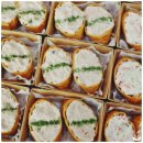 단체도시락 중앙대학교 교수회의 샌드위치 배달 후기