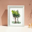 수채화로 그리는 세상 | 🎨 마음을 어루만지는 '훈스트(Hoonst)' 수채화: 일상에 스며든 잔잔한 행복 발견 후기