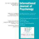 송영희대표 논문 International Journal of Psychology Supplement 1 in Volume 58에 수록 이미지