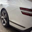 화이트부러쉬 | 대구 세차 전문점 G80 화이트 차량 디테일링 시공 리얼 후기