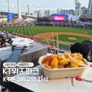존316 | [KT위즈파크] KT존 316구역 10열 시야 후기 (ft.구장 내 먹거리)