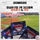 302 | 잠실야구장｜주차, 근처맛집, 1루네이비302블록 좌석후기, 두산홈개막시리즈 직관후기