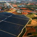 흙과 농부 태양광발전소 이미지