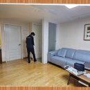 도어인테리어 - 안산시 단원구 관산2길 16 | 좁은현관 거실 중문 인테리어 하이브리드도어 시공후기
