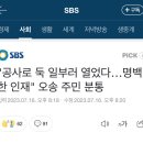 "공사로 둑 일부러 열었다…명백한 인재" 오송 주민 분통 이미지