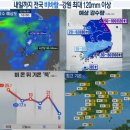 내일까지 전국 비바람 ~~~ 강원 최대 120mm이상 이미지