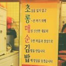 초롱매순김밥 - 수성구 청수로 213 | 초롱매순김밥
