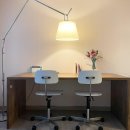 32 | 거실 장스탠드 고민될 때, 아르떼미데 톨로메오 메가 플로어 크림 32 후기