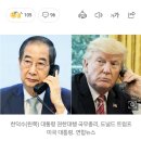 한덕수, 트럼프와 28분 통화…&#34;관세∙조선∙방위비 논의&#34; 이미지