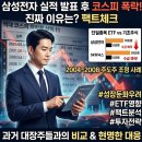 아웃독(OUT DOG) | 삼성전자 잠정실적 발표 후 증시 폭락, 진짜 이유는 무엇일까? (ft. 과거 주도주 조정 사례)