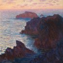 파도의숨결 | 클로드 모네 벨일의 바위 강렬한 고독 — 거친 파도의 색채 해설 / 작품번호 #424