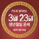 오늘의 운세 --- 2025년 3월 23일(음력 2월 24일) 辛卯 일요일 이미지