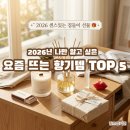 센스있는 집들이 선물 추천! 2026년 나만 알고 싶은 요즘 뜨는 향기템 TOP 5