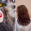 시네마헤어샵 | 창원 도계동 미용실 마리오헤어 여성 히피 느낌의 자연스러운 스타일 셋팅·디지털펌 시술 후기