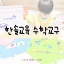 한솔 | 한솔교육 방문수업 엄마표 복습 후기 신기한수학나라 교재 교구